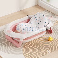 Bồn tắm cho bé sơ sinh gấp gọn cao cấp, có thể đo nhiệt độ nước