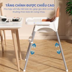 Tính năng ghế ăn dặm có đệm cao cấp NIKITA NKT-G049