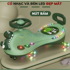 Xe lắc cho bé có đèn có nhạc vui nhộn