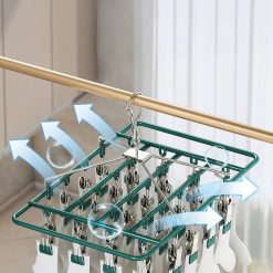 Móc chùm treo đồ em bé, đồ lót, tất vớ - 28 kẹp