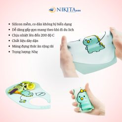 CÔNG DỤNG Áo yếm ăn dặm cho em bé mẫu đục