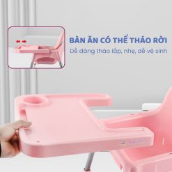 Bàn Ăn Tháo Rời Của Ghế Ăn Dặm Đa Năng, An Toàn Cho Bé NIKITA NKT-G043